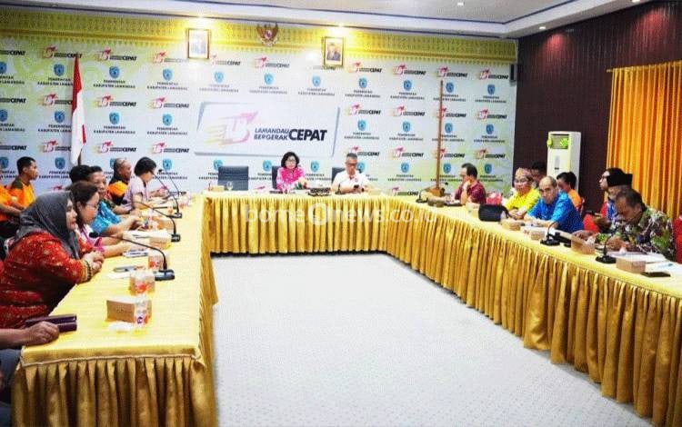 Kolaborasi Penanganan Karhutla di Kabupaten Lamandau