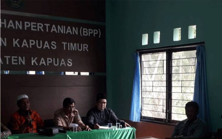 Pencanangan Kampung Hortikultura di Kecamatan Kapuas Timur Disambut Baik
