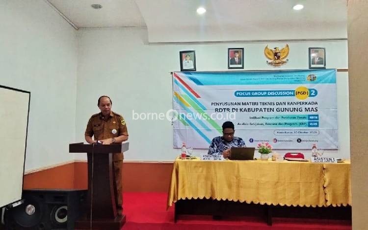 FGD II Rencana Detail Tata Ruang Perkotaan Rungan Menjaring Masukan dari Stakeholder