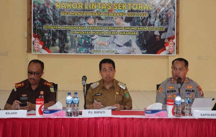 Pj Sukamara Harapkan Minimalisasi Gangguan Pilkada 2024