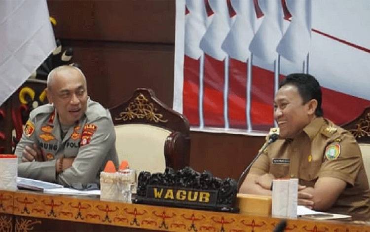 Wagub Kalteng Apresiasi Bantuan Pusat Tangani Karhutla Kalteng
