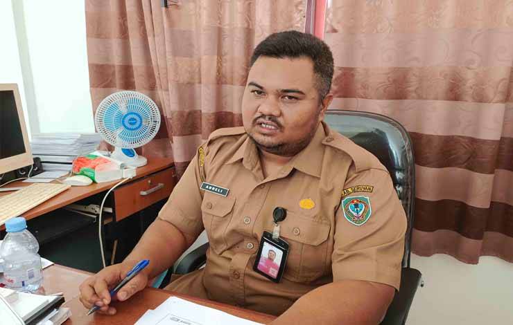 Kabid Mutasi Promosi dan Informasi ASN BKPSDM Seruyan, Addeli (Foto : FAHRUL)