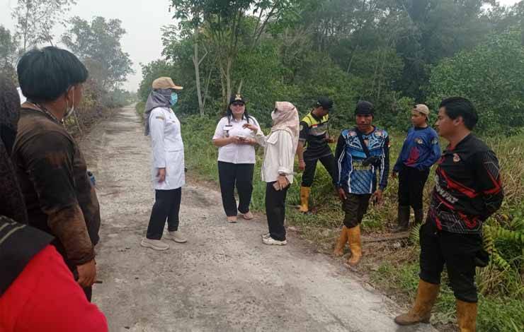 Pj Wali Kota Palangka Raya Tinjau Lokasi Rawan Karhutla di Jalan Kahuripan