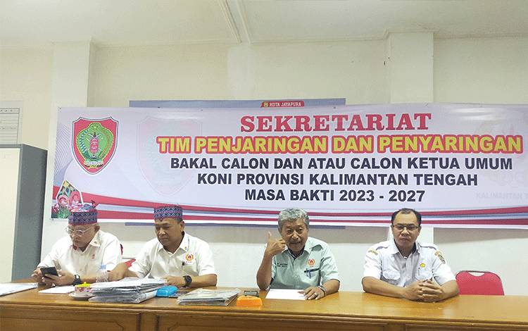 Memenuhi Persyaratan, Rahmat Hidayat Calon Tunggal Ketua KONI Kalteng