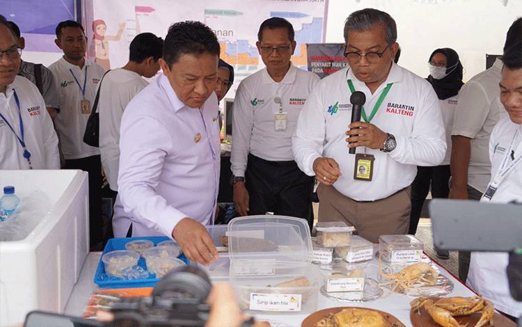 Pameran dan Bazar Sembako Murah Warnai Peringatan HUT Karantina di Kalteng  ?