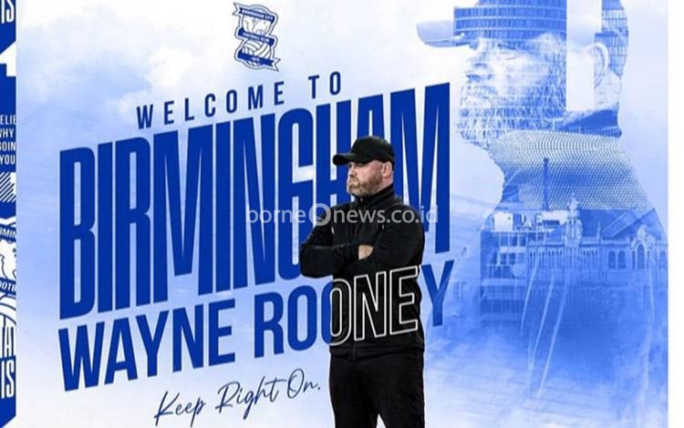 Unggahan Birmingham City umumkan Wayne Rooney sebagai pelatih baru. ANTARA/instagram/@bcfc