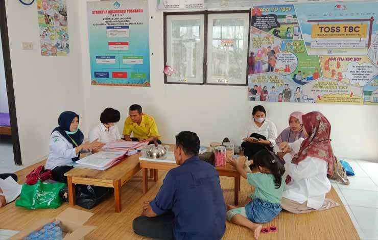 Germas Panarung Terima Kunjungan dari Dinkes Kota Palangka Raya