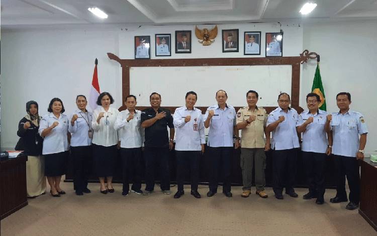 Tim Desk Pemilu dan Pilkada Kalteng Kunjungi Gumas untuk ini