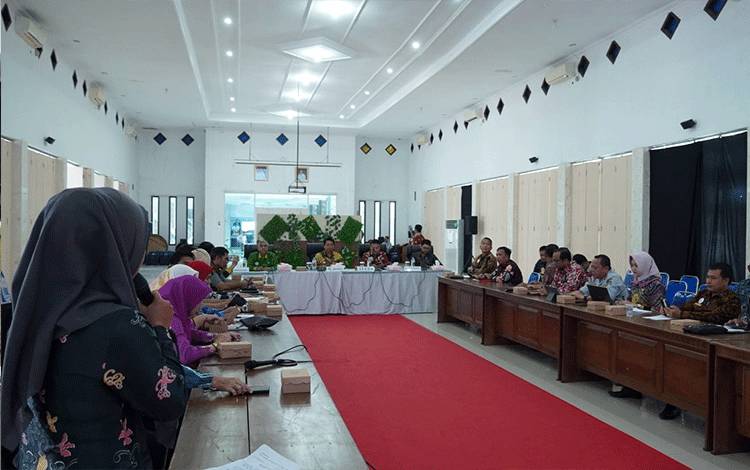 Diskominfo Sukamara Sosialisasi Penyususnan Arsitektur dan Peta Rencana SPBE