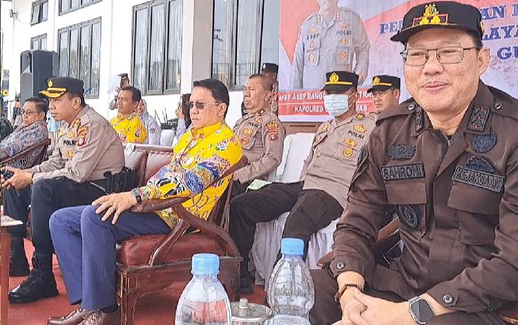 Pj Sekda Gunung Mas Hadiri Kegiatan Sispamkota