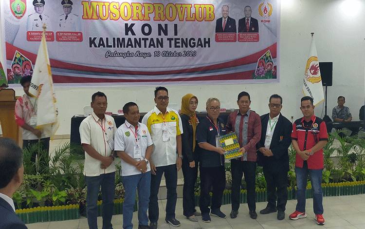 Rahmat Hidayat Terpilih Aklamasi Sebagai Ketua Umum KONI Kalteng 2023-2027