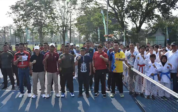 Sejumlah Turnamen Olahraga Resmi Dibuka Meriahkan HUT ke-78 TNI di Kapuas