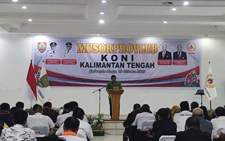 Wagub Kalteng: Ketua?KONI Kalteng Terpilih agar Mengakomodasi Potensi yang Ada