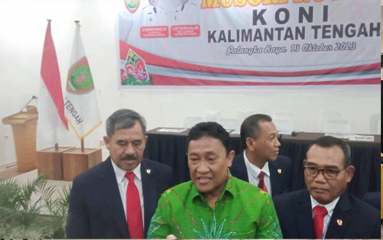 Wagub Kalteng Harapkan di Bawah Kepengurusan Baru KONI Dapat Meningkatkan Medali Emas?