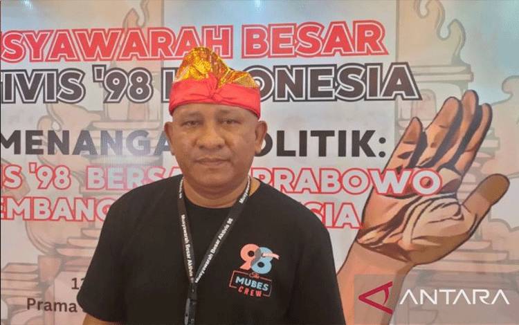 Aktivis 98 Dukung Prabowo untuk Bekerja Bersama Membangun Bangsa
