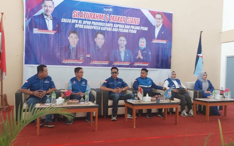 Ini Pesan Ketua DPD Demokrat Kalteng kepada Bacalag dan Kader Partai di Kapuas