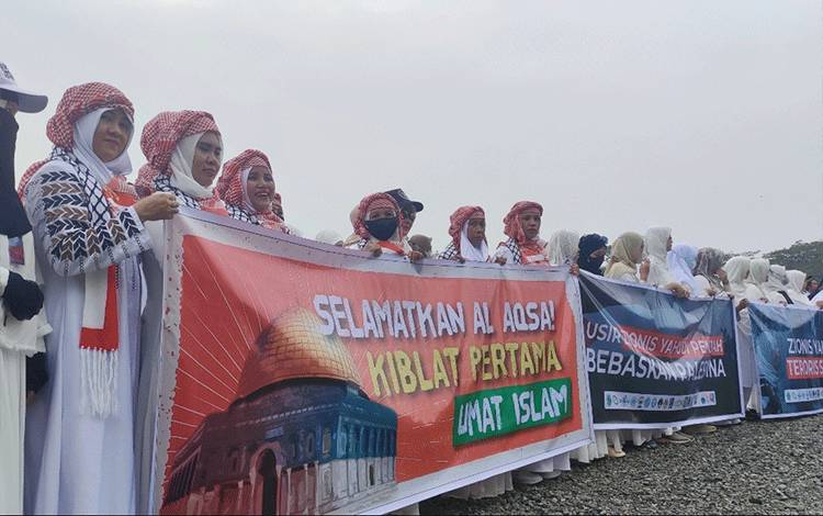 Praktisan Islam Kalteng Serukan Aksi Solidaritas untuk Palestina