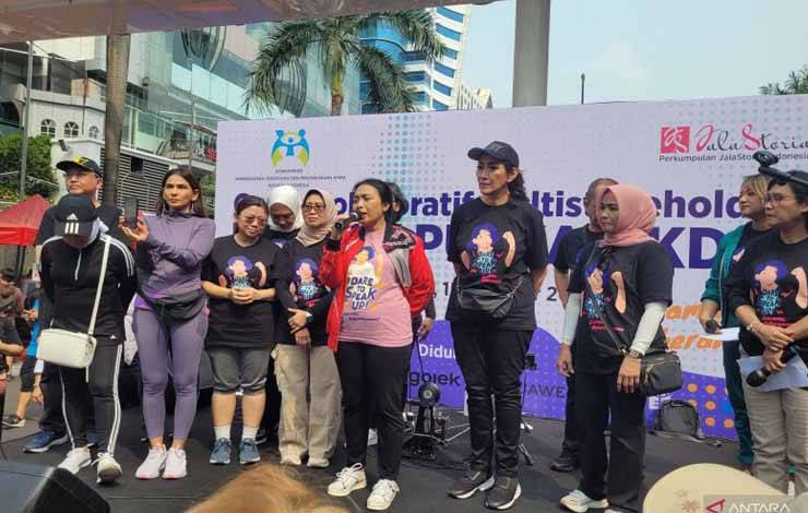 Menteri PPPA Serukan Perempuan Berani Bersuara Demi Melawan KDRT