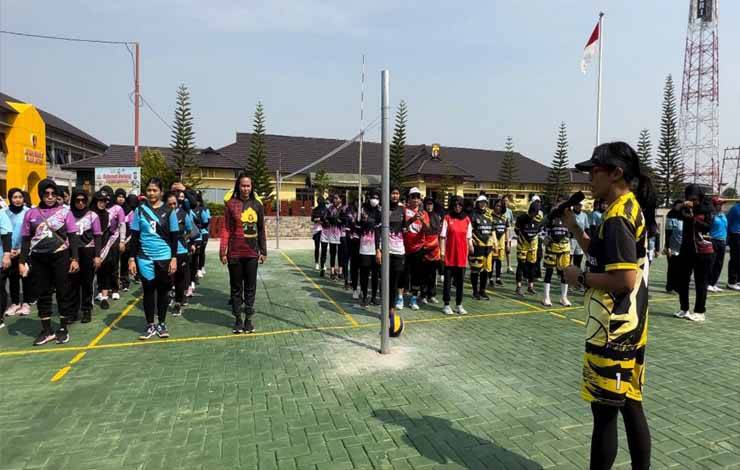 Turnamen Voli Bhayangkari Kapuas Resmi Berakhir, Ini Pemenangnya