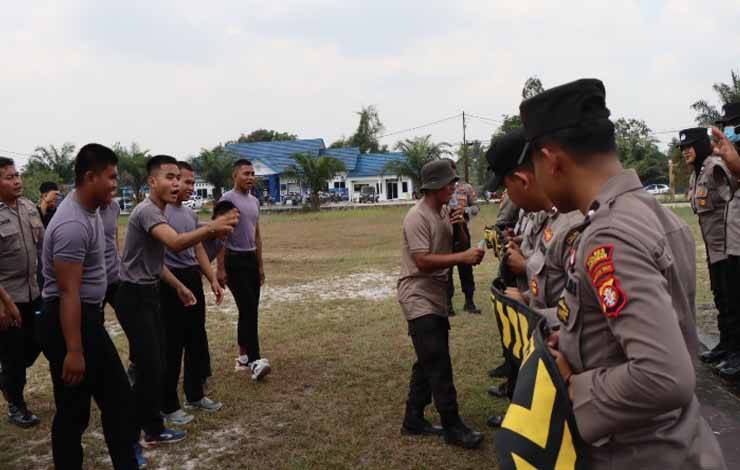 Polres Katingan Tingkatkan Kemampuan Personel Jelang Pemilu 2024
