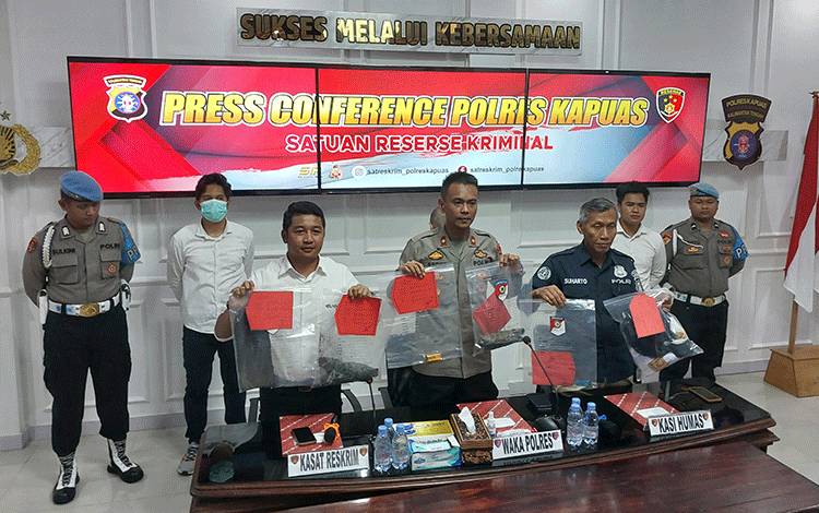 Begini Peran 11 Pelaku Kasus Pembakaran Sejumlah Rumah Kosong di Kapuas