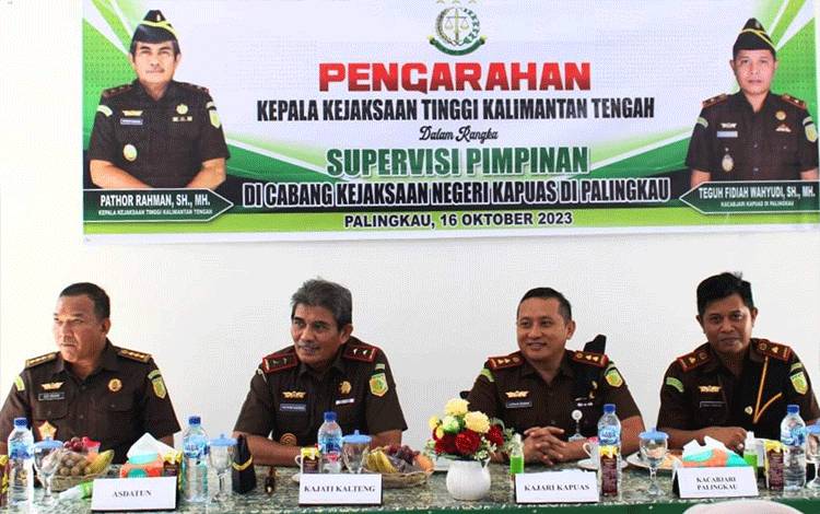 Kajati Kalteng Mendorong Profesionalitas dan Sinergi di Kejaksaan Negeri Kapuas