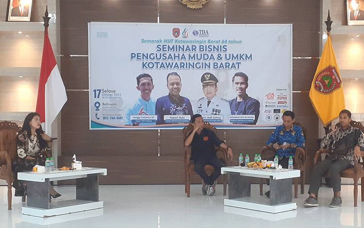 Pemkab Kobar Apresiasi dan Dukung Penuh Seminar Bisnis Pengusaha Muda dan UMKM