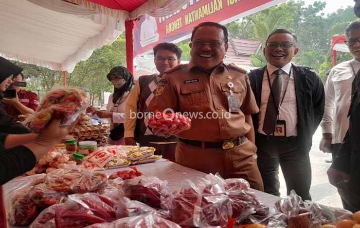 Sekda Kalteng Senang Harga Bawang Murah di Hari Pangan Sedunia dan GPM