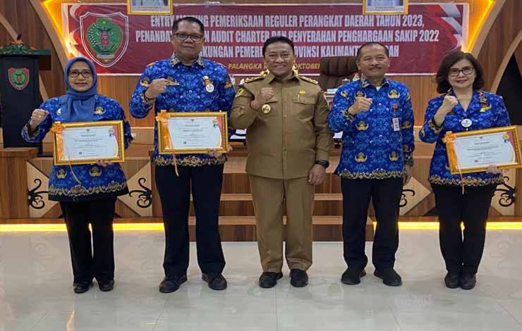 Ini 3 Perangkat Daerah Penerima Penghargaan SAKIP Kalteng