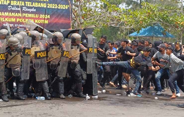 Polres Kotim Beri Perhatian Khusus Wilayah Blank Spot dalam Pengamanan Pemilu 2024