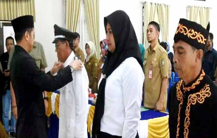 Pj Bupati Lantik Pj Kades Bintang Ninggi II, PAW BPD Luwe Hulu dan Damang Teweh Selatan
