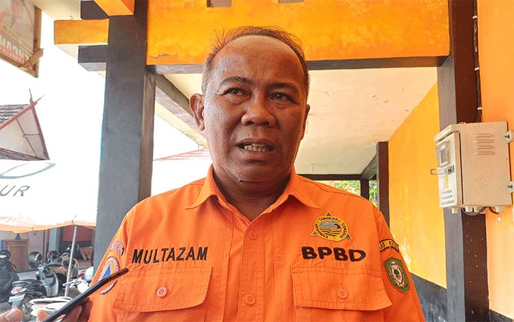 Kepala Pelaksana Badan Penanggulangan Bencana Daerah (BPBD) Kotim Multazam. (FOTO: DEWIP)