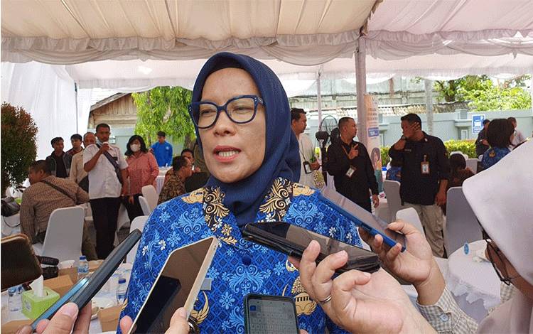 Pj Wali Kota Palangka Raya, Hera Nugrahayu. (FOTO: HENDRI)?