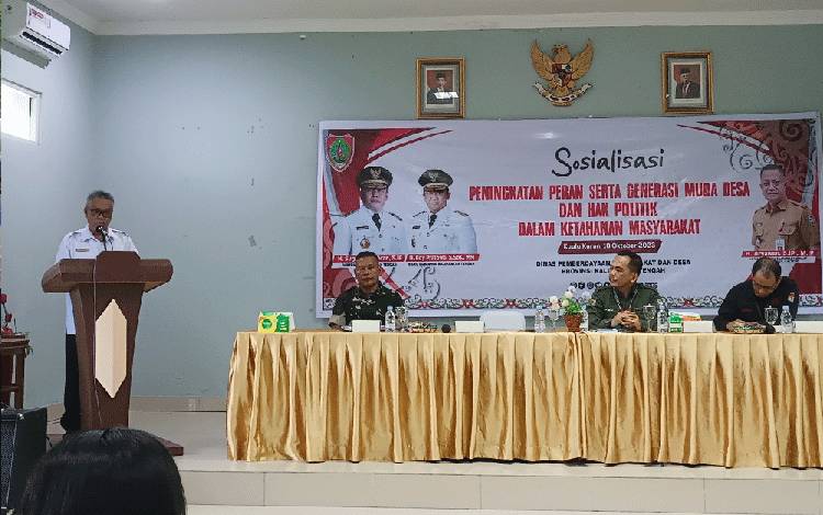 Pemkab Gunung Mas Sambut Baik Sosialisasi yang Digelar DPMD Kalteng