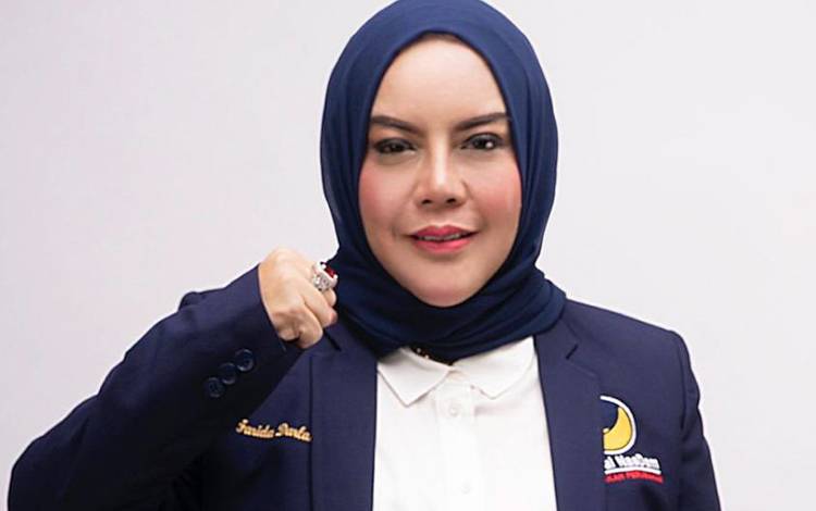 Faridawaty Sampaikan Capres-Cawapres AMIN Pendaftar Pertama KPU RI