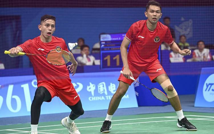 Fajar/Rian Amankan Tiket Babak 16 Besar Denmark Open 2023