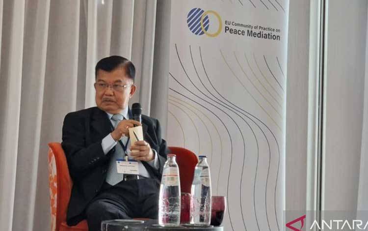 JK Berbagi Kisah Perdamaian di Hadapan Juru Damai Dunia
