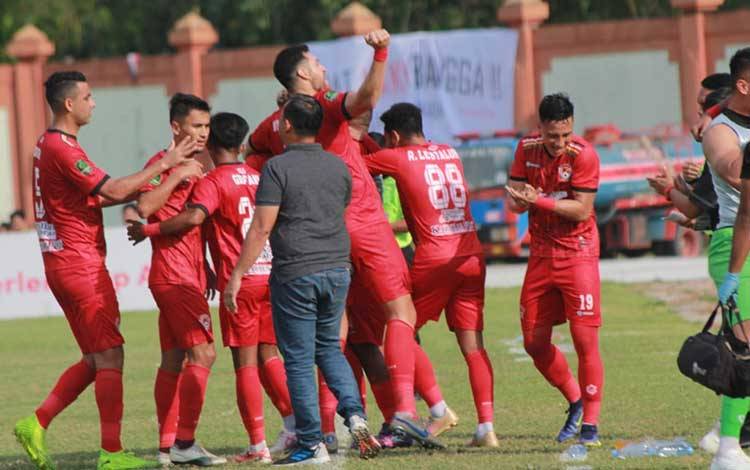 Kalteng Putra Unggul sementara 2-0 pada Babak Pertama Melawan Sulud United?
