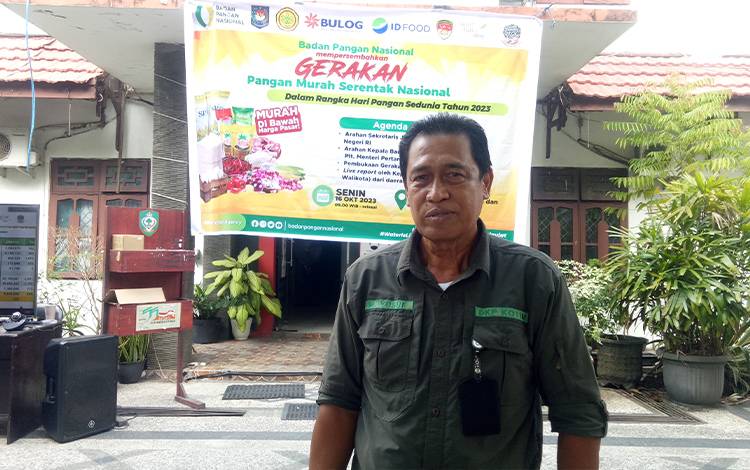 Kepala Dinas Ketahanan Pangan Kotim M Yusuf. (FOTO: NISA)