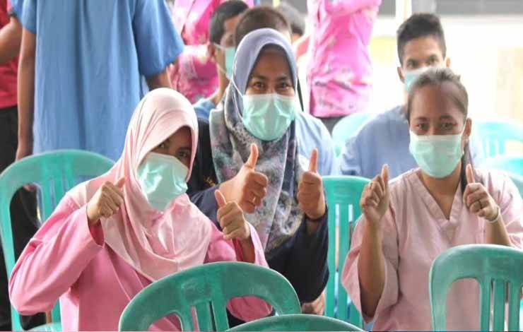 Penguatan mental health kepada seseorang pada peringatan Hari Kesehatan Jiwa Sedunia RSJ Kalawa Atei (Foto: RSJ Kalawa Atei)