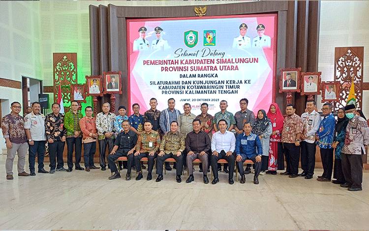 Pemkab Kotim Terima Kunjungan Pemerintah Simalungun