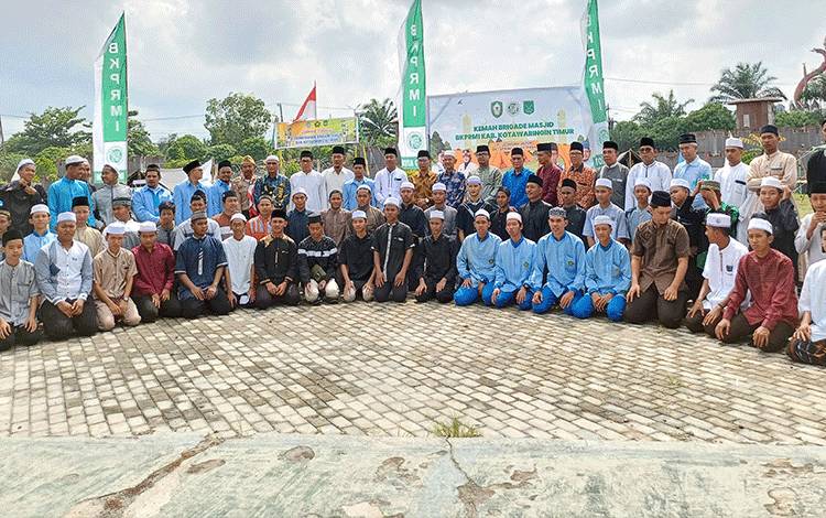 212 Peserta Meriahkan Kemah Brigade Masjid BKPRMI Kotim