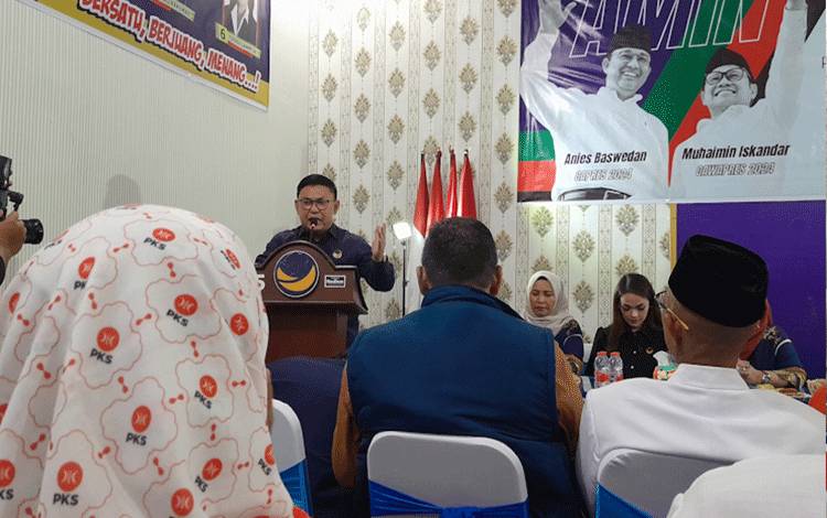 AMIN Kalteng Bentuk Rumah Pemenangan Sekber