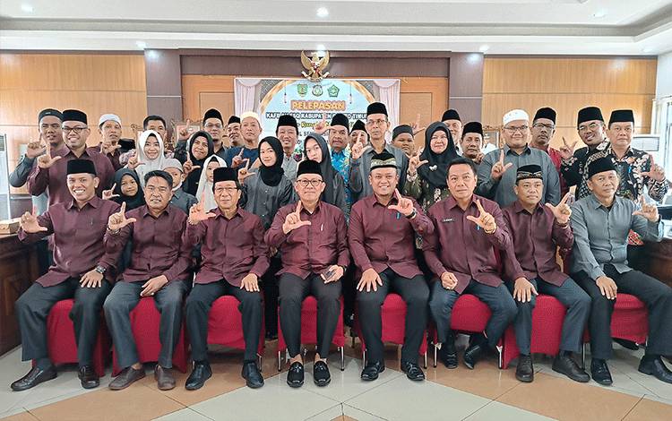 Begini Pesan Pj Bupati Barito Timur kepada Kafilah LASQI yang Ikut FSQ X Kalteng