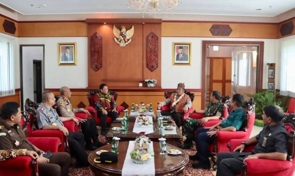 Wagub Kalteng Sambut Baik Kedatangan Kapolda Kalteng yang Baru