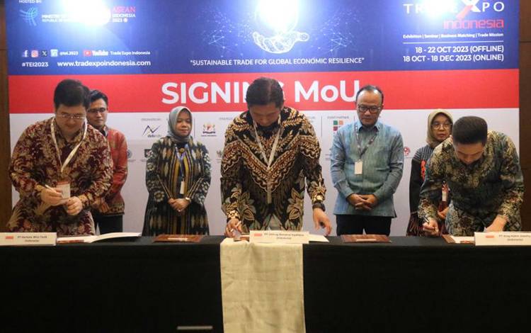 Kemendag Catat Kontrak TEI Hari Keempat Sebesar Rp128 Triliun