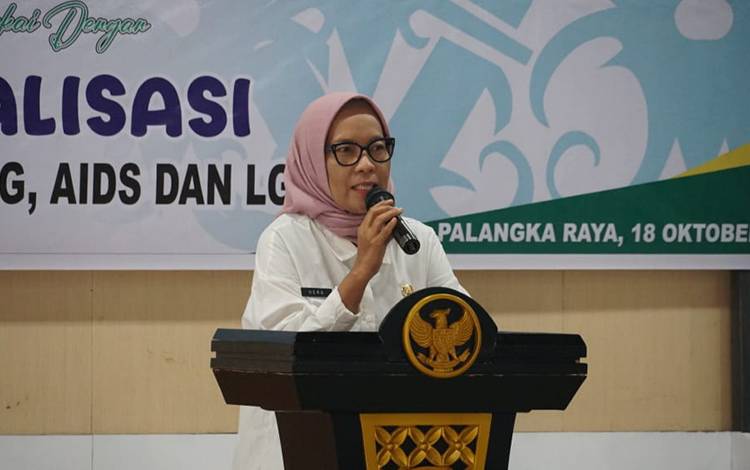 Pj Wali Kota Palangka Raya Dukung GOW Edukasi Warga Cegah HIV/AIDS