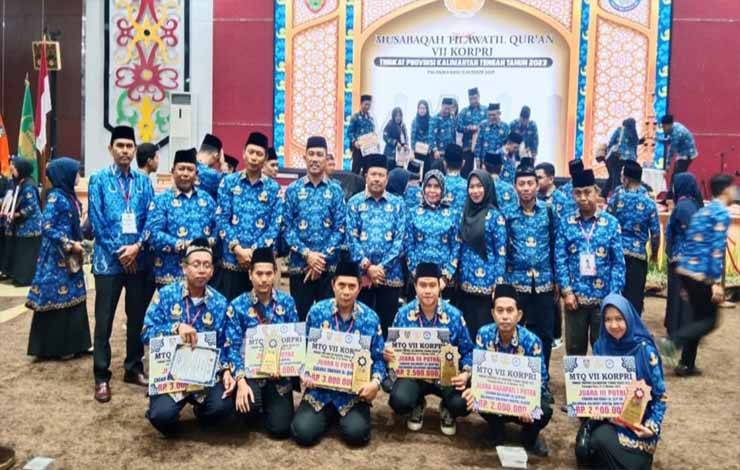 Ini Capaian Kafilah Kapuas di Ajang MTQ VII Korpri Tingkat Provinsi