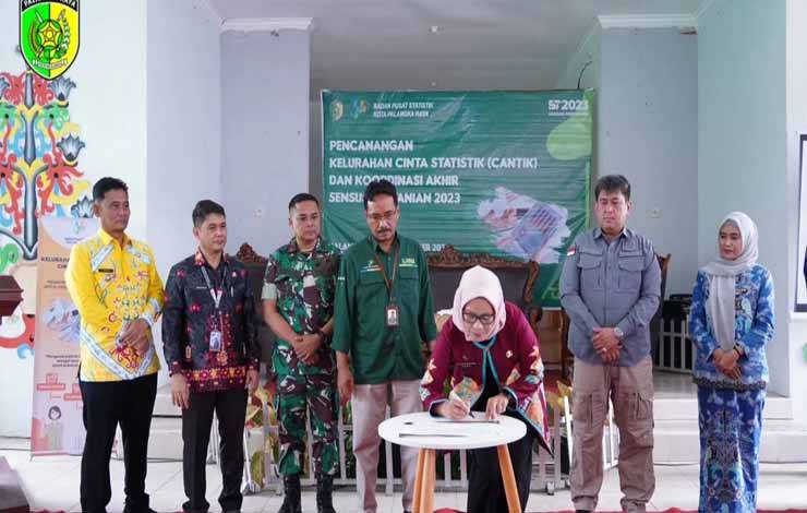 Pj Wali Kota Palangka Raya Dukung BPS Tingkatkan Literasi Statistik SDM Kelurahan