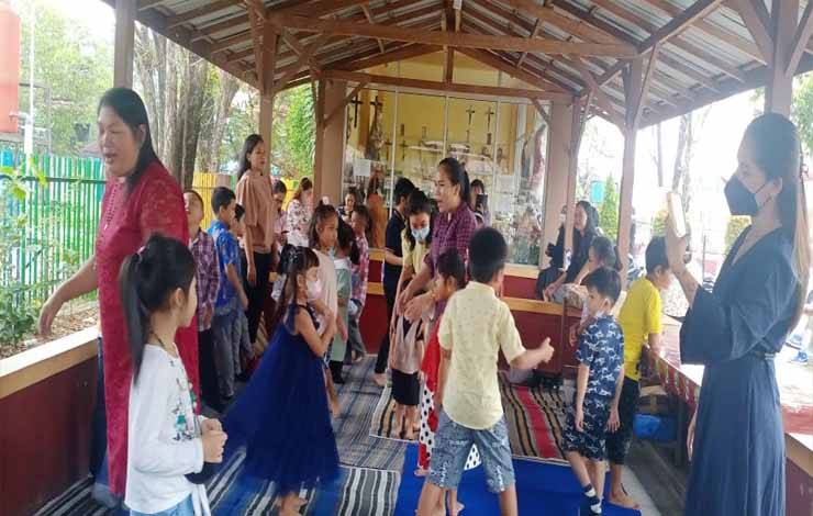 Kabut Asap Hilang, Anak-Anak Bisa Kembali Sekolah Minggu